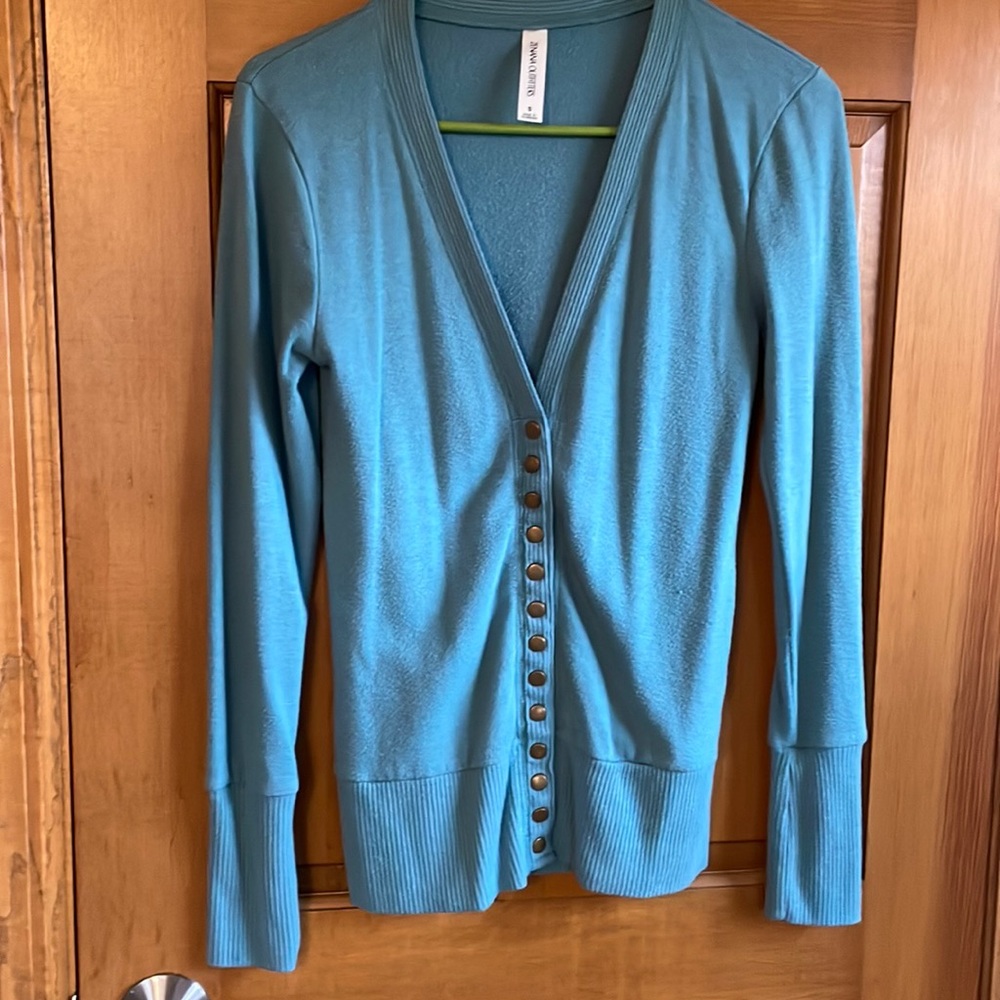 Small Zenana Snap Cardigan